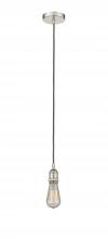 Innovations Lighting 616-1P-PN - Edison - 1 Light - 2 inch - Polished Nickel - Mini Pendant