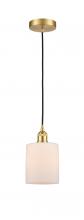 Innovations Lighting 616-1P-SG-G111 - Cobbleskill - 1 Light - 5 inch - Satin Gold - Cord hung - Mini Pendant