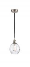 Innovations Lighting 616-1P-SN-G362 - Waverly - 1 Light - 6 inch - Brushed Satin Nickel - Cord hung - Mini Pendant