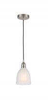 Innovations Lighting 616-1P-SN-G441 - Brookfield - 1 Light - 6 inch - Brushed Satin Nickel - Cord hung - Mini Pendant