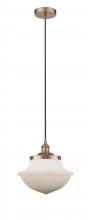 Innovations Lighting 616-1PH-AC-G541 - Oxford - 1 Light - 12 inch - Antique Copper - Mini Pendant