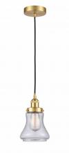 Innovations Lighting 616-1PH-SG-G194 - Bellmont - 1 Light - 6 inch - Satin Gold - Cord hung - Mini Pendant