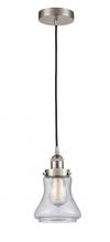 Innovations Lighting 616-1PH-SN-G194 - Bellmont - 1 Light - 6 inch - Brushed Satin Nickel - Cord hung - Mini Pendant