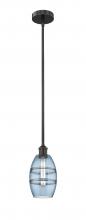 Innovations Lighting 616-1S-BK-G557-6BL - Vaz - 1 Light - 6 inch - Matte Black - Cord hung - Mini Pendant