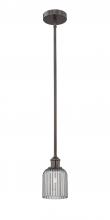 Innovations Lighting 616-1S-OB-G559-5SM - Bridal Veil - 1 Light - 5 inch - Oil Rubbed Bronze - Cord hung - Mini Pendant