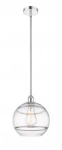 Innovations Lighting 616-1S-PC-G556-12CL - Rochester - 1 Light - 12 inch - Polished Chrome - Cord hung - Mini Pendant