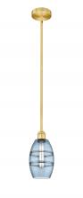 Innovations Lighting 616-1S-SG-G557-6BL - Vaz - 1 Light - 6 inch - Satin Gold - Cord hung - Mini Pendant