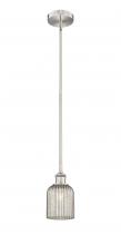 Innovations Lighting 616-1S-SN-G559-5ME - Bridal Veil - 1 Light - 5 inch - Brushed Satin Nickel - Cord hung - Mini Pendant