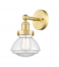  616-1W-SG-G322 - Olean - 1 Light - 7 inch - Satin Gold - Sconce