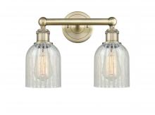 Innovations Lighting 616-2W-AB-G2511 - Caledonia - 2 Light - 14 inch - Antique Brass - Bath Vanity Light