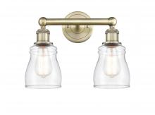  616-2W-AB-G392 - Ellery - 2 Light - 14 inch - Antique Brass - Bath Vanity Light