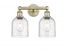  616-2W-AB-G558-6SDY - Bella - 2 Light - 15 inch - Antique Brass - Bath Vanity Light