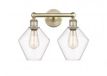  616-2W-AB-G652-8 - Cindyrella - 2 Light - 17 inch - Antique Brass - Bath Vanity Light