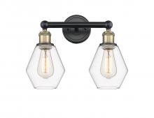 Innovations Lighting 616-2W-BAB-G652-6 - Cindyrella - 2 Light - 15 inch - Black Antique Brass - Bath Vanity Light