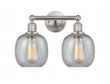  616-2W-SN-G104 - Belfast - 2 Light - 15 inch - Brushed Satin Nickel - Bath Vanity Light