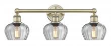  616-3W-AB-G92 - Fenton - 3 Light - 25 inch - Antique Brass - Bath Vanity Light