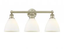  616-3W-AB-GBD-751 - Bristol - 3 Light - 26 inch - Antique Brass - Bath Vanity Light