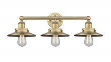  616-3W-BB-M4-BB - Edison - 3 Light - 26 inch - Brushed Brass - Bath Vanity Light