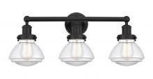 Innovations Lighting 616-3W-BK-G322 - Olean - 3 Light - 25 inch - Matte Black - Bath Vanity Light