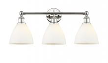  616-3W-PN-GBD-751 - Bristol - 3 Light - 26 inch - Polished Nickel - Bath Vanity Light