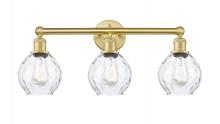  616-3W-SG-G362 - Waverly - 3 Light - 24 inch - Satin Gold - Bath Vanity Light