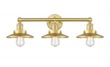  616-3W-SG-M4-SG - Edison - 3 Light - 26 inch - Satin Gold - Bath Vanity Light