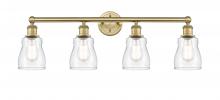  616-4W-BB-G392 - Ellery - 4 Light - 32 inch - Brushed Brass - Bath Vanity Light