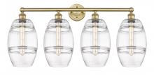 Innovations Lighting 616-4W-BB-G557-8CL - Vaz - 4 Light - 35 inch - Brushed Brass - Bath Vanity Light