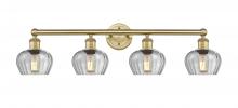 Innovations Lighting 616-4W-BB-G92 - Fenton - 4 Light - 34 inch - Brushed Brass - Bath Vanity Light