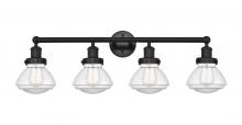 Innovations Lighting 616-4W-BK-G322 - Olean - 4 Light - 34 inch - Matte Black - Bath Vanity Light