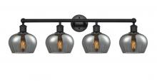 Innovations Lighting 616-4W-BK-G93 - Fenton - 4 Light - 34 inch - Matte Black - Bath Vanity Light