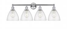  616-4W-PC-GBD-754 - Bristol - 4 Light - 35 inch - Polished Chrome - Bath Vanity Light