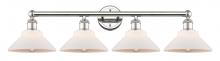 Innovations Lighting 616-4W-PN-G131 - Orwell - 4 Light - 35 inch - Polished Nickel - Bath Vanity Light