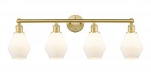  616-4W-SG-G651-6 - Cindyrella - 4 Light - 33 inch - Satin Gold - Bath Vanity Light