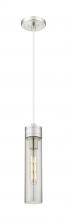 Innovations Lighting 617-1P-SN-G617-11SM - Boreas - 1 Light - 3 inch - Satin Nickel - Cord Hung - Mini Pendant