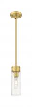 Innovations Lighting 617-1S-BB-G617-8SDY - Boreas - 1 Light - 3 inch - Brushed Brass - Stem Hung - Mini Pendant