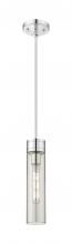 Innovations Lighting 617-1S-PC-G617-11SM - Boreas - 1 Light - 3 inch - Polished Chrome - Stem Hung - Mini Pendant