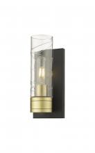  617-1W-BAB-G617-8DE - Boreas - 1 Light - 5 inch - Black Antique Brass - Sconce