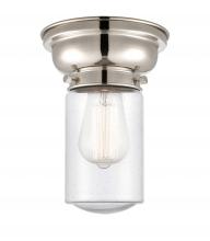 Innovations Lighting 623-1F-PN-G314 - Dover - 1 Light - 6 inch - Polished Nickel - Flush Mount