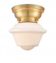 Innovations Lighting 623-1F-SG-G531 - Oxford - 1 Light - 8 inch - Satin Gold - Flush Mount