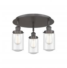 Innovations Lighting 916-3C-OB-G314 - Dover - 3 Light - 16 inch - Oil Rubbed Bronze - Flush Mount