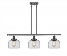 Innovations Lighting 916-3I-OB-G74-LED - Bell - 3 Light - 36 inch - Oil Rubbed Bronze - Stem Hung - Island Light