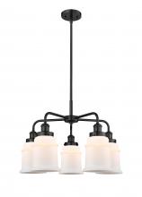 Innovations Lighting 916-5CR-BK-G181 - Canton - 5 Light - 25 inch - Matte Black - Chandelier