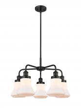 Innovations Lighting 916-5CR-BK-G191 - Bellmont - 5 Light - 25 inch - Matte Black - Chandelier