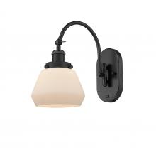 Innovations Lighting 918-1W-BK-G171 - Fulton - 1 Light - 7 inch - Matte Black - Sconce