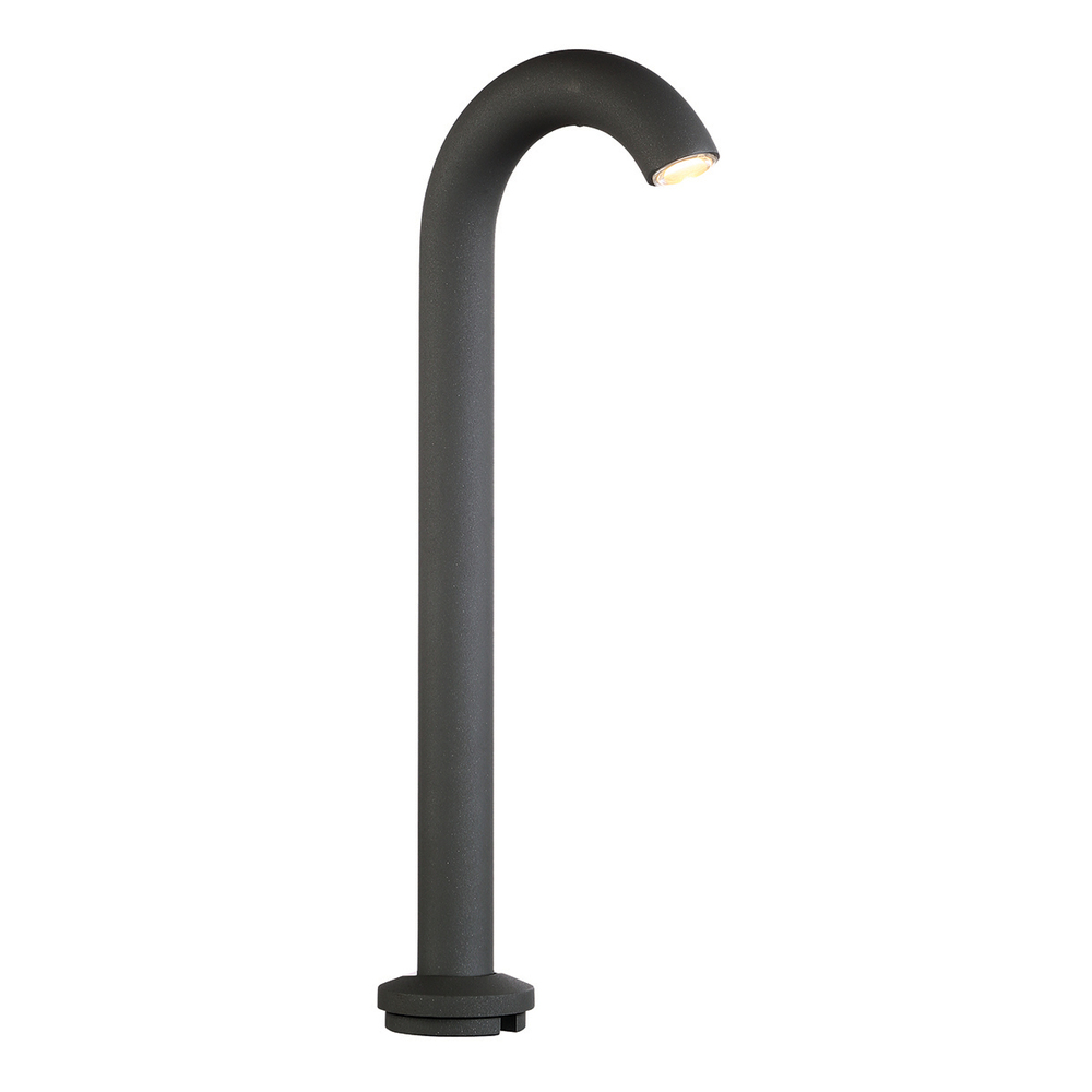 LED Bollard, 1x7w, 16in, Graphite