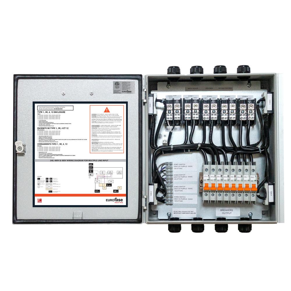 Eurofase EFURCB24M1 1 Zone 120V to 240V Universal Relay Control Box