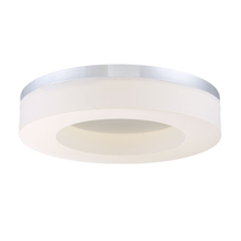 Eurofase 30156-012 - Abell, 1LT LED Flush, Lg, 25w, Chr