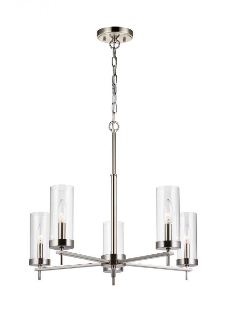 Zire Five Light Chandelier