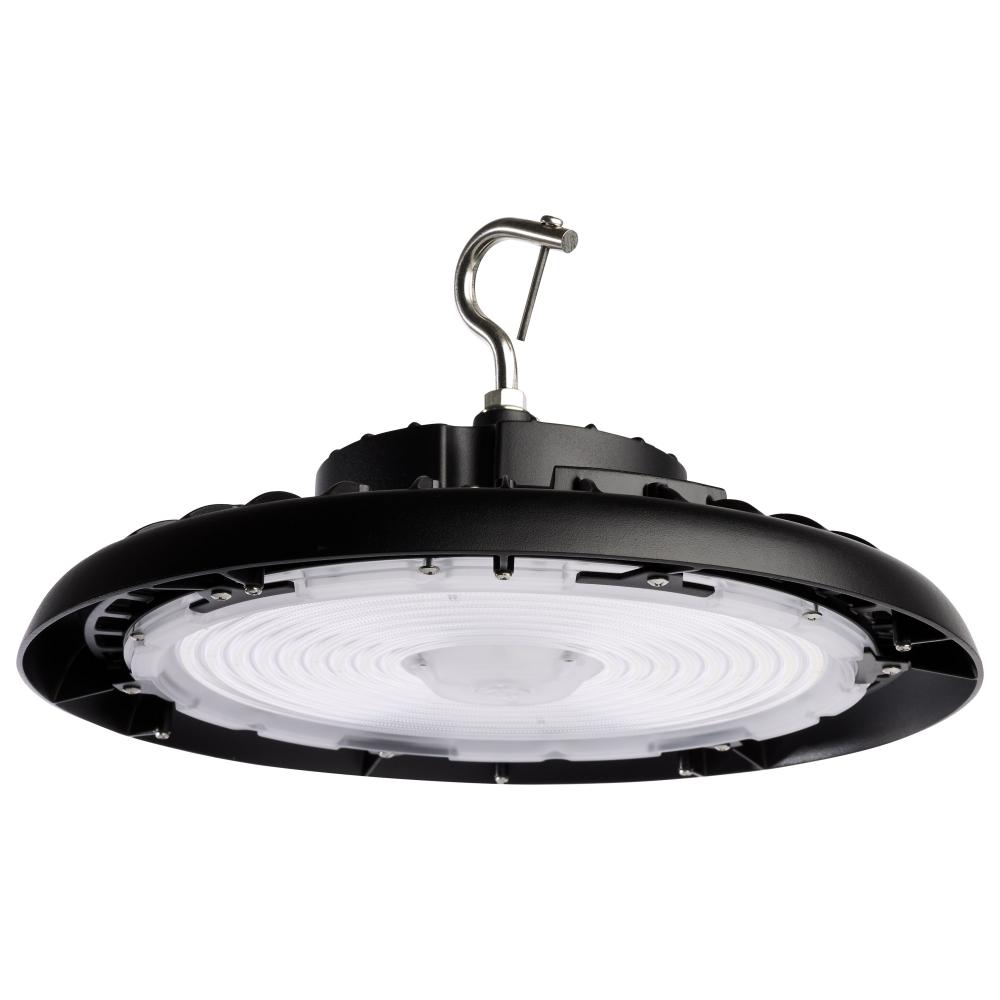 240 Watt UFO LED High Bay; 4000K; 33360 Lumens; 120-277 Volt; Black Finish